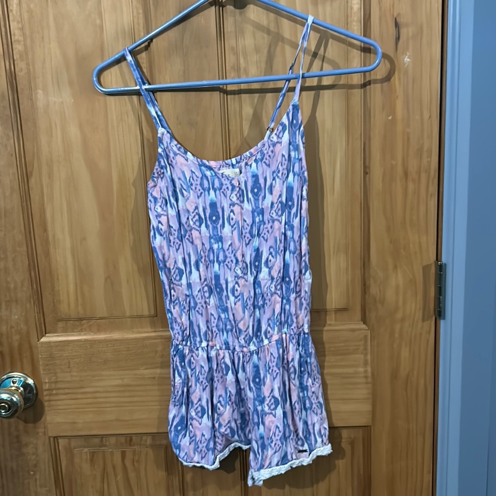 super cute hollister pastel tank top romper